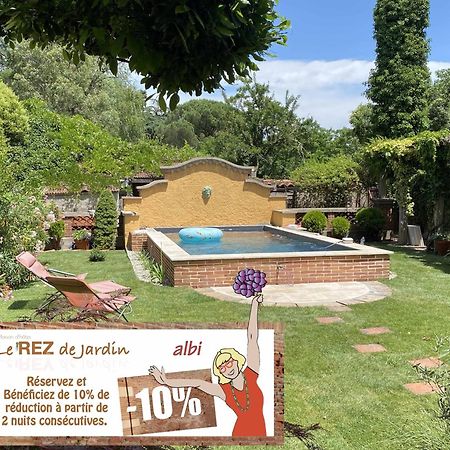 Le Rez De Jardin Albi Hotel Luaran gambar